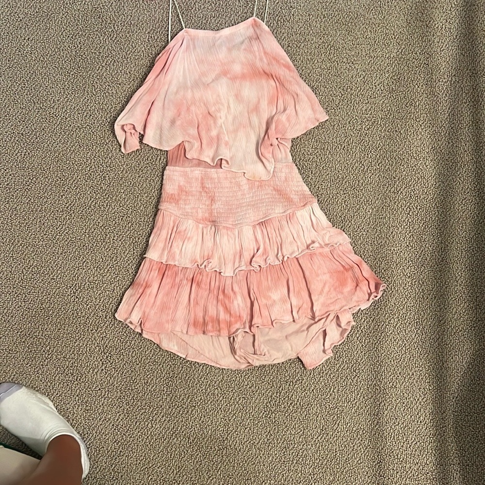 Pink Ruffled romper - Picture 3 of 5